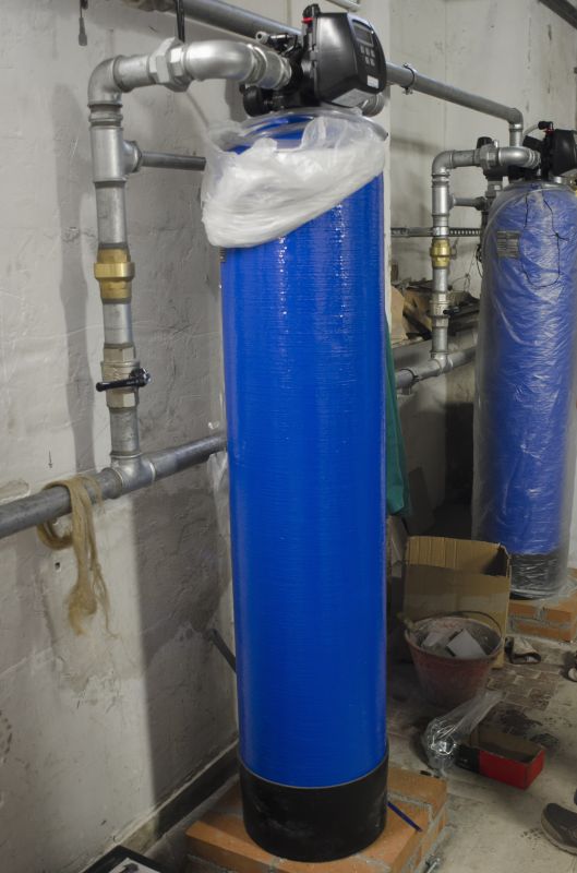 Finished Water Softener System